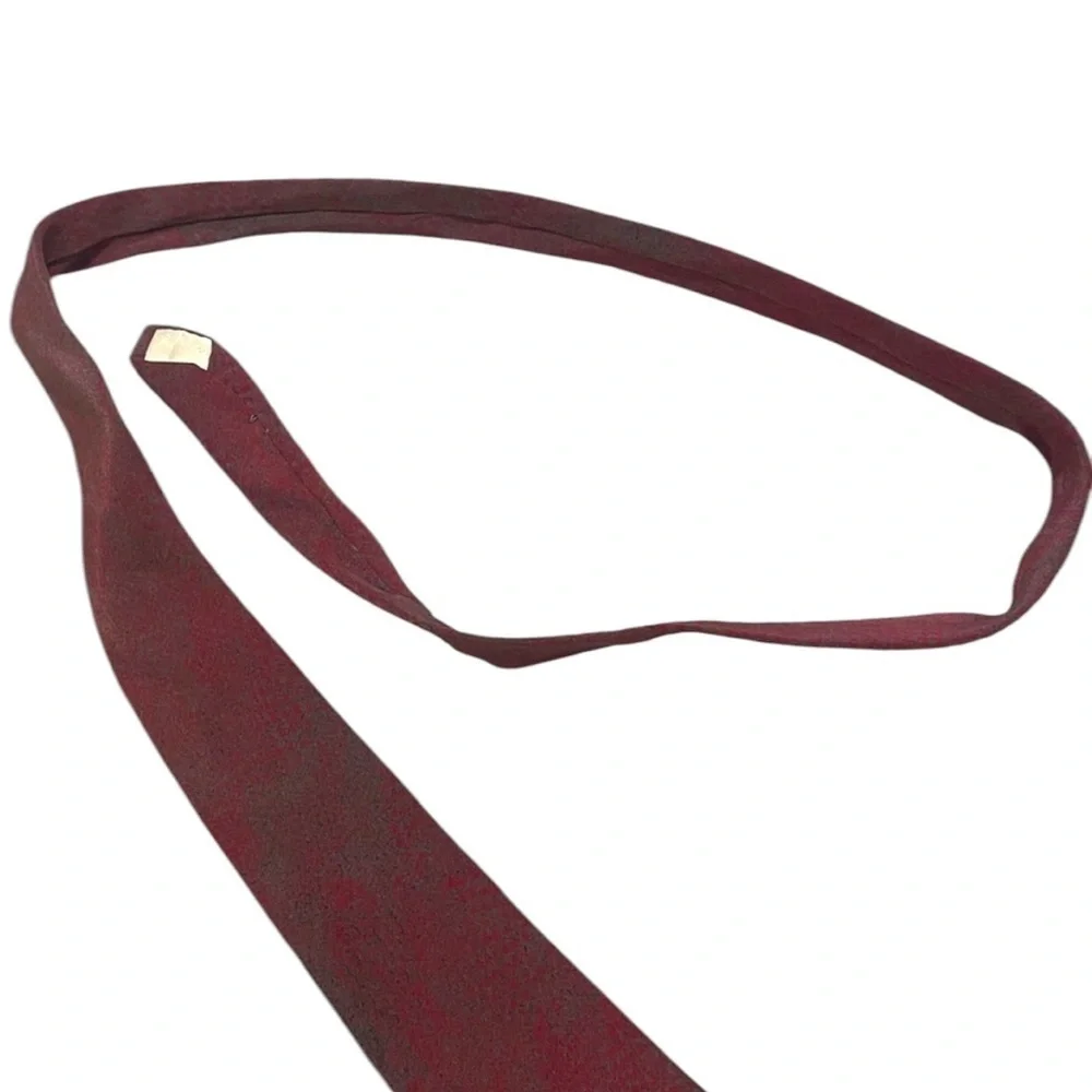 Pierre Balmain Silk Elegant Red Patterned Tie
